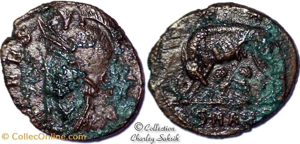 URBS ROMA - Antioche monnaies antiques romaines republicaines imperiales urbs roma antioche