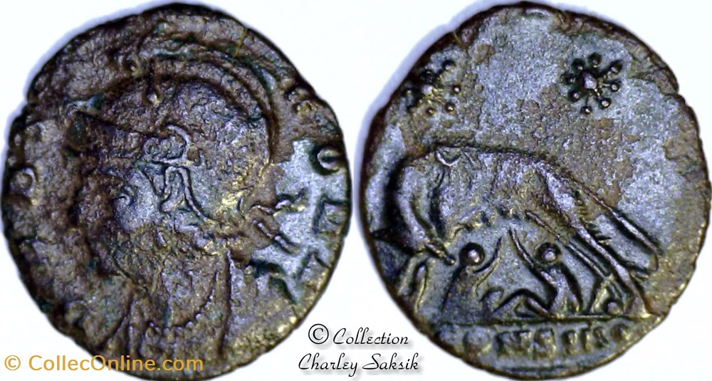 monnaies antiques romaines republicaines imperiales urbs roma constantinople