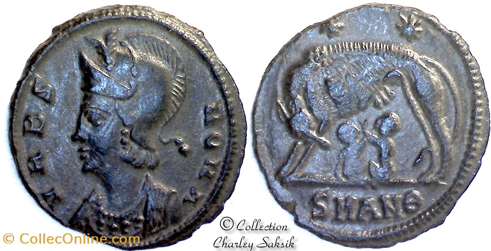 URBS ROMA - Antioche monnaies antiques romaines republicaines imperiales urbs roma antioche