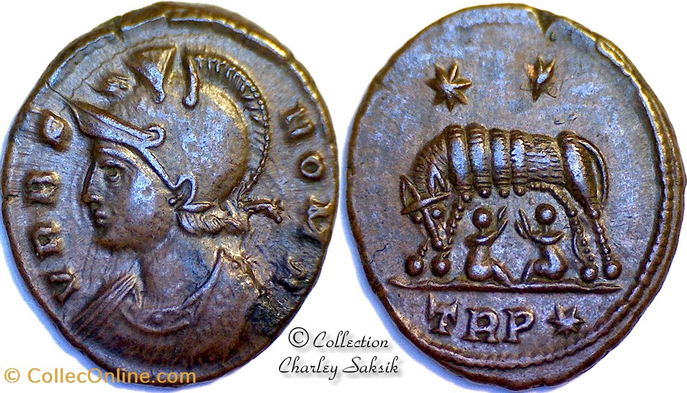 monnaies antiques romaines republicaines imperiales urbs roma treves