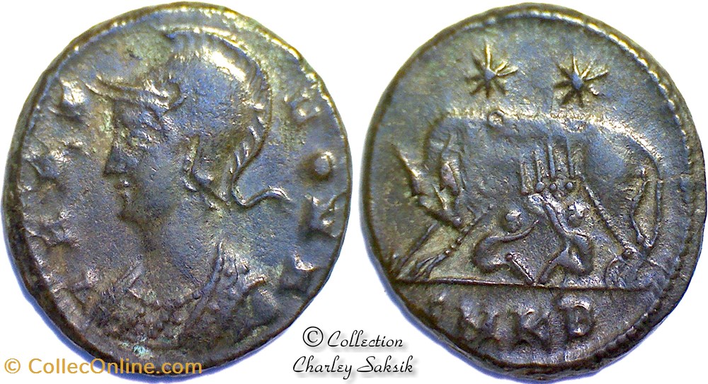 URBS ROMA - Cyzique monnaies antiques romaines republicaines imperiales urbs roma cyzique