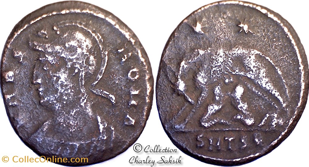 URBS ROMA - Théssalonique monnaies antiques romaines republicaines imperiales urbs roma thessalonique
