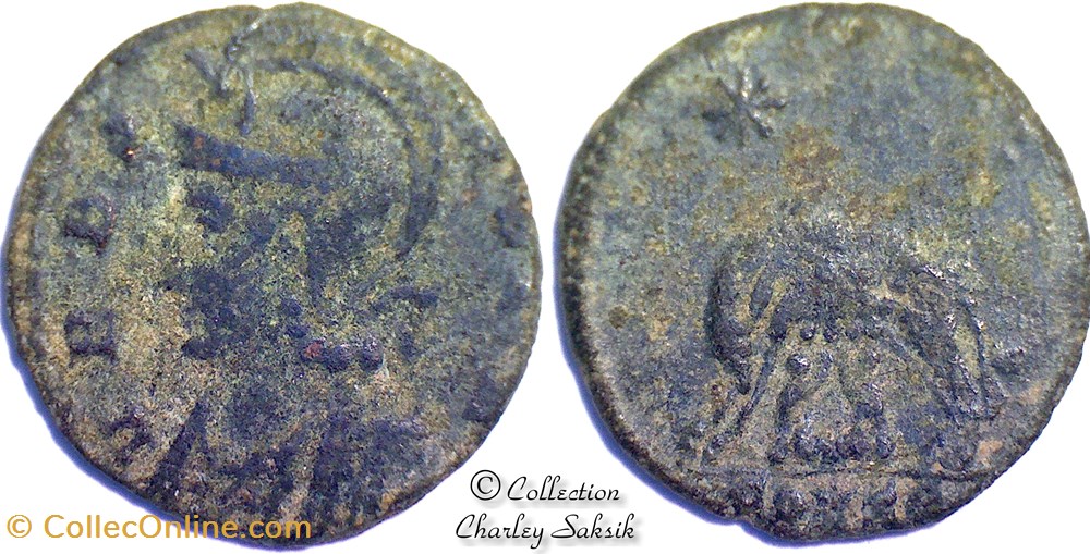 URBS ROMA - Constantinople monnaies antiques romaines republicaines imperiales urbs roma constantinople