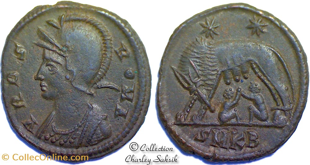 URBS ROMA - Cyzique monnaies antiques romaines republicaines imperiales urbs roma cyzique