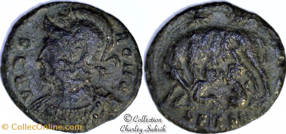 URBS ROMA - Théssalonique monnaies antiques romaines republicaines imperiales urbs roma thessalonique