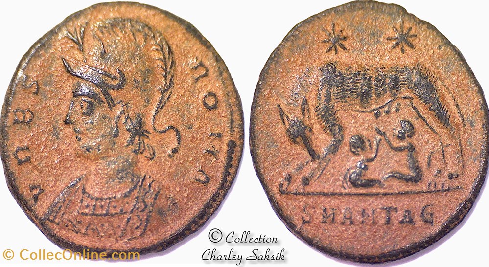URBS ROMA - Antioche monnaies antiques romaines republicaines imperiales urbs roma antioche