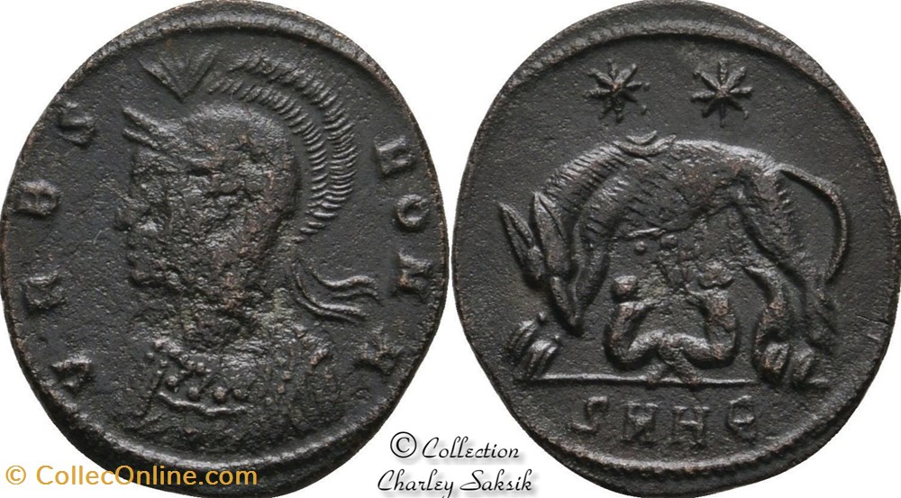 URBS ROMA - Héraclée monnaies antiques romaines republicaines imperiales urbs roma heraclee