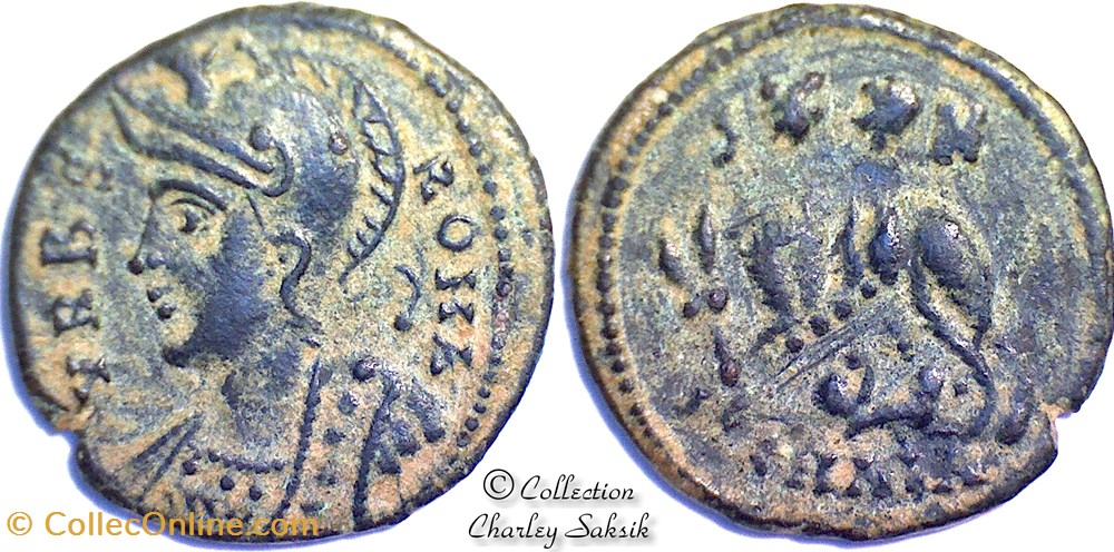 URBS ROMA - Alexandrie monnaies antiques romaines republicaines imperiales urbs roma alexandrie