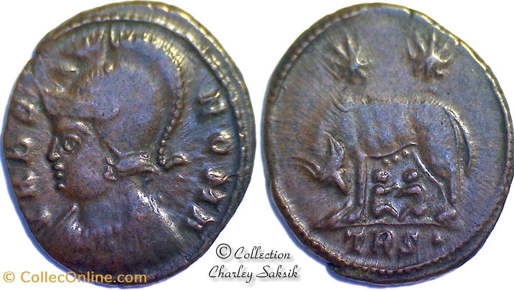 monnaies antiques romaines republicaines imperiales urbs roma treves