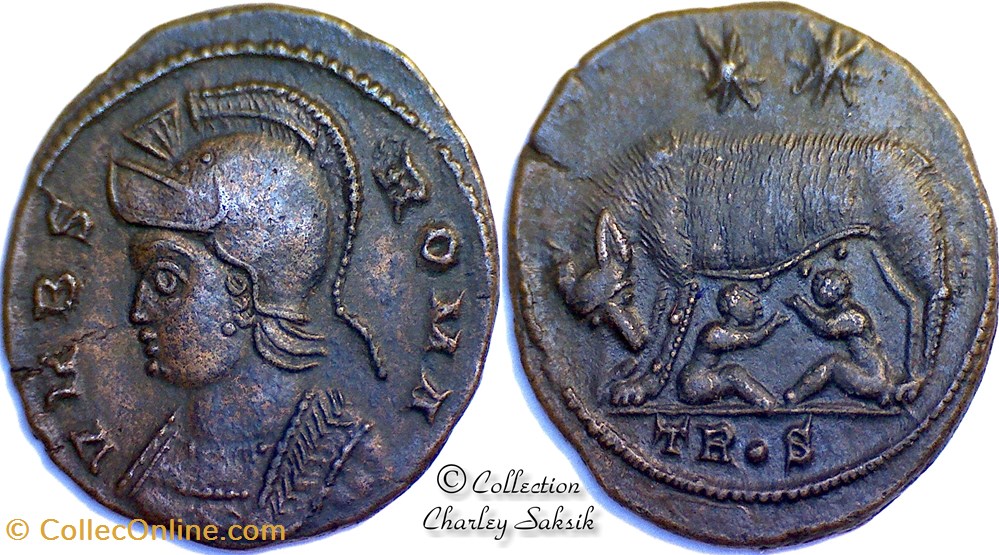 monnaies antiques romaines republicaines imperiales urbs roma treves