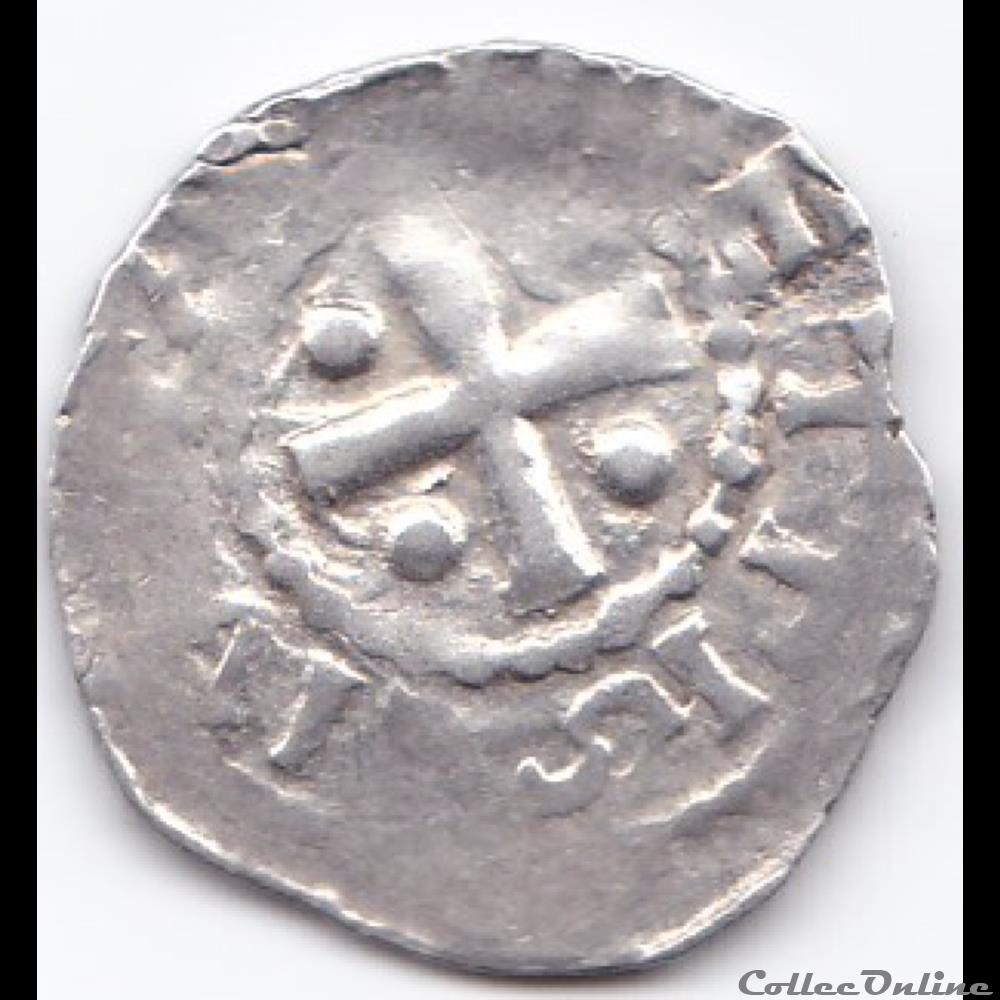 DENIER TYPE N°11 PAGES 179 monnaie france feodale denier type n 11 pages 179