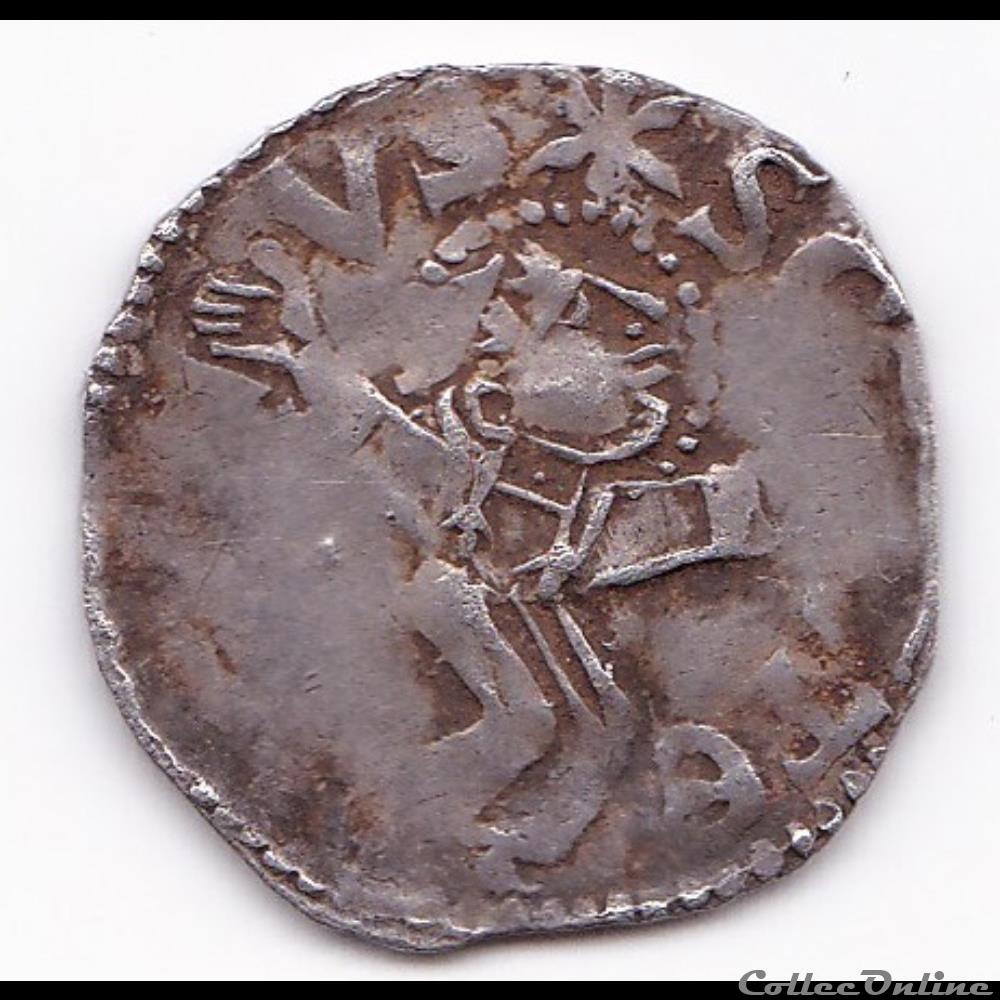 DENIER TYPE N°10 ET 11 PAGES 185 monnaie france feodale denier type n 10 et 11 pages 185