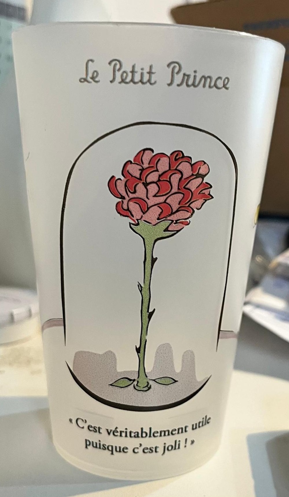 art de table argenterie verres gobelet plastique pp la rose