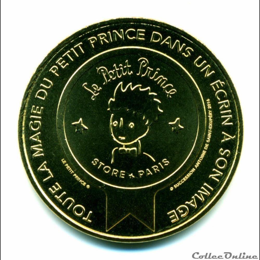 medaille souvenir de la boutique