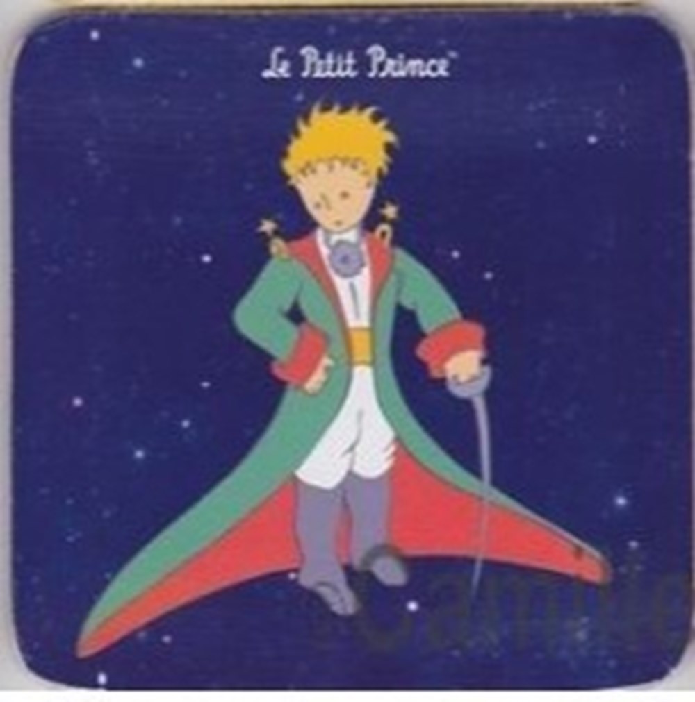 DESSOUS DE VERRE LE PETIT PRINCE art la table argenterie bistrot alimentation bock dessous de verre le petit prince