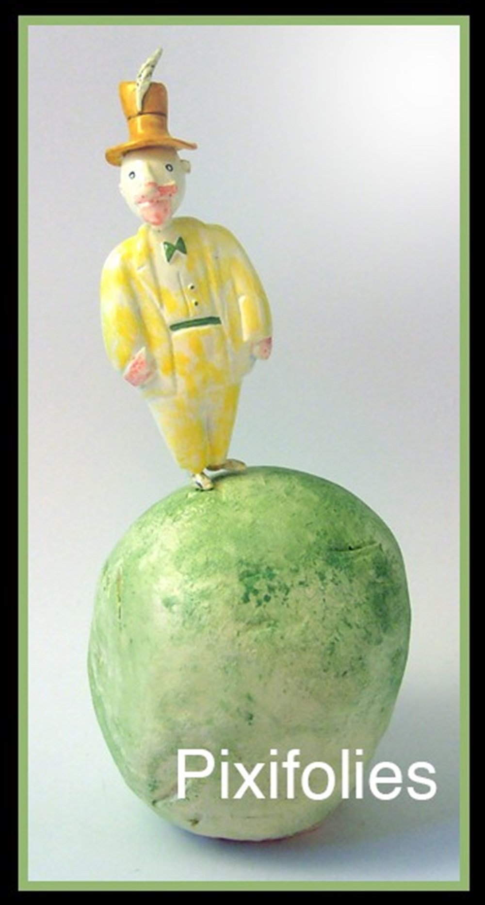 Le vaniteux sur sa planète figurines le vaniteux sur sa planete