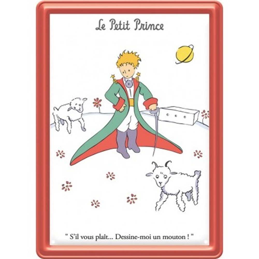 Plaque métal 15x21 Moutons divers decorations magnets autocollants plaque metal 15x21 moutons