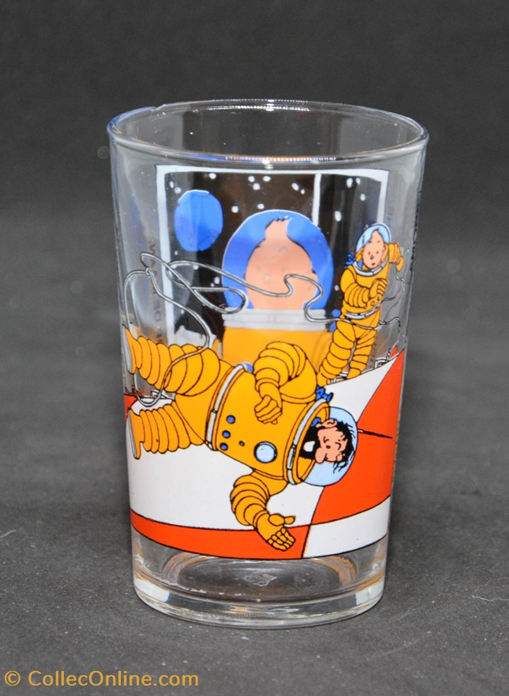 art de table argenterie verres 1994 amora serie 2 on a marche sur la lune petit
