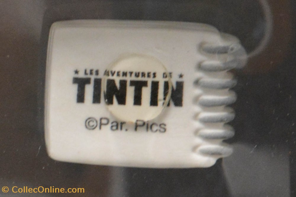 divers feves serie spirale tintin a moto