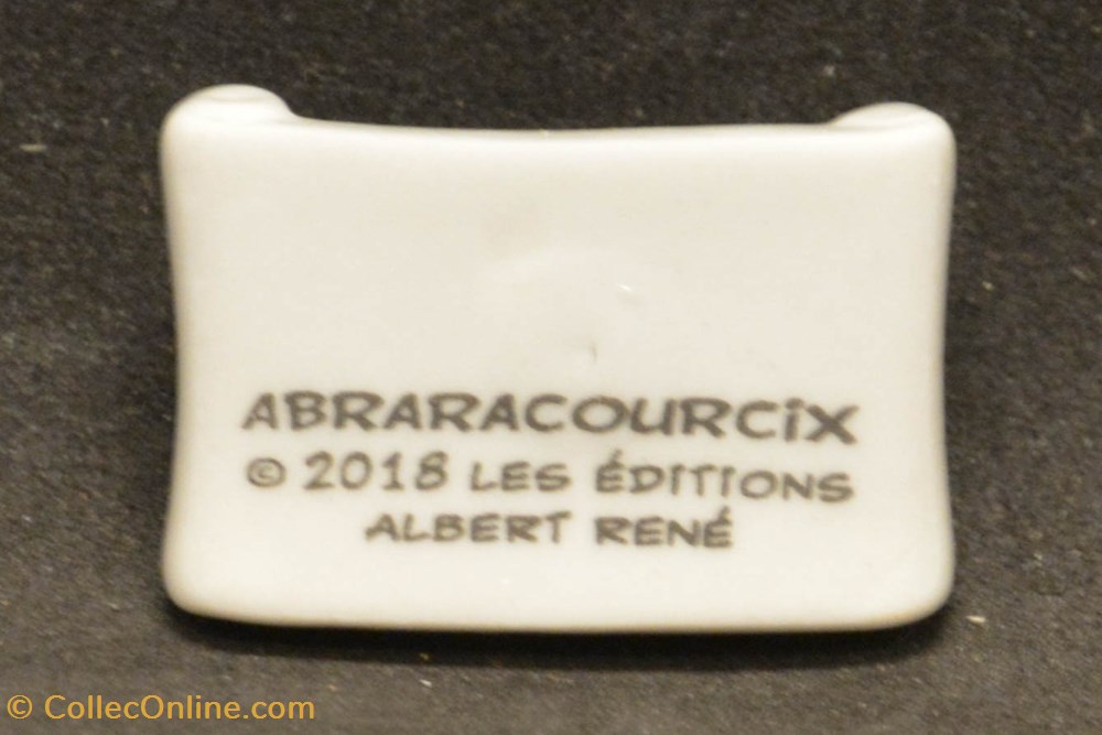 2018 - Série "Le secret de la potion magique" - Abraracourcix divers feves 2018 serie le secret de la potion magique abraracourcix