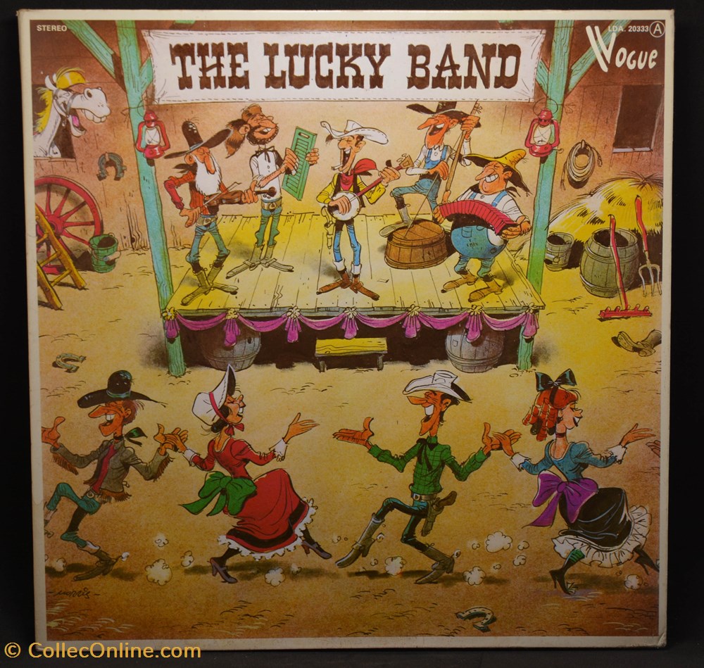 Vinyl - 33 tours - 1977 - The Lucky Band - Music & Instruments