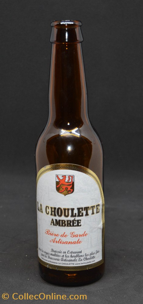art de table argenterie bistrot alimentation bouteille la choulette ambree fr 8 33cl