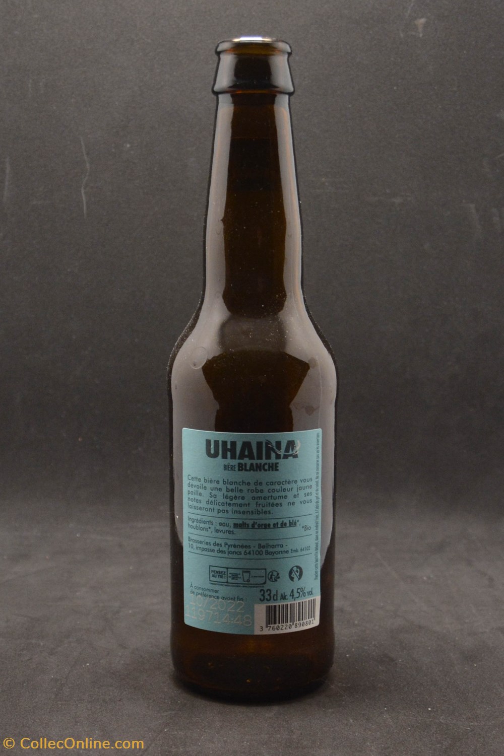 Uhaina - Blanche - FR - 4,5% - 33cl art de table argenterie bistrot alimentation bouteilles uhaina blanche fr 4 5 33cl