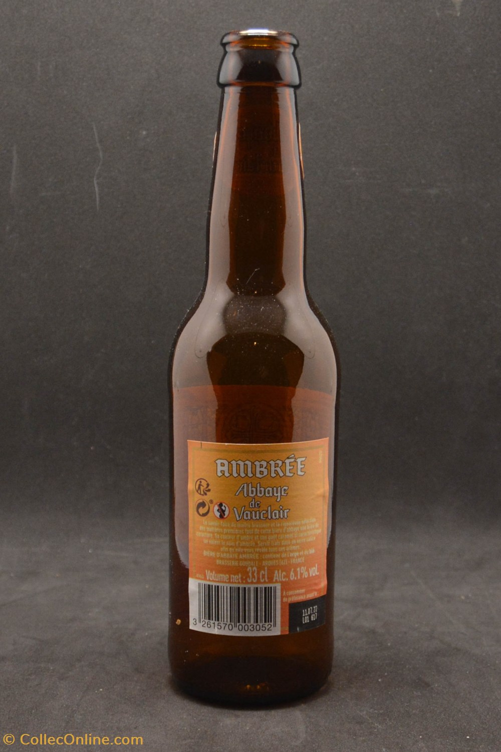 Abbaye de Vauclair - Ambrée - FR - 6,1% - 33cl art table argenterie bistrot alimentation bouteilles abbaye de vauclair ambree fr 6 1 33cl