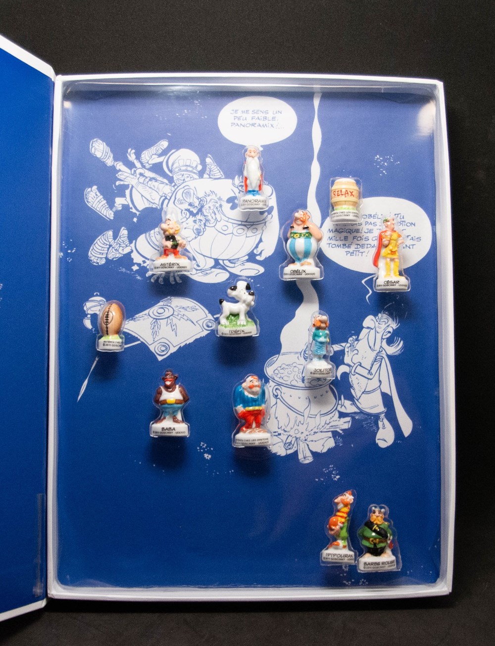 divers feves 2011 serie asterix chez les bretons brillant coffret