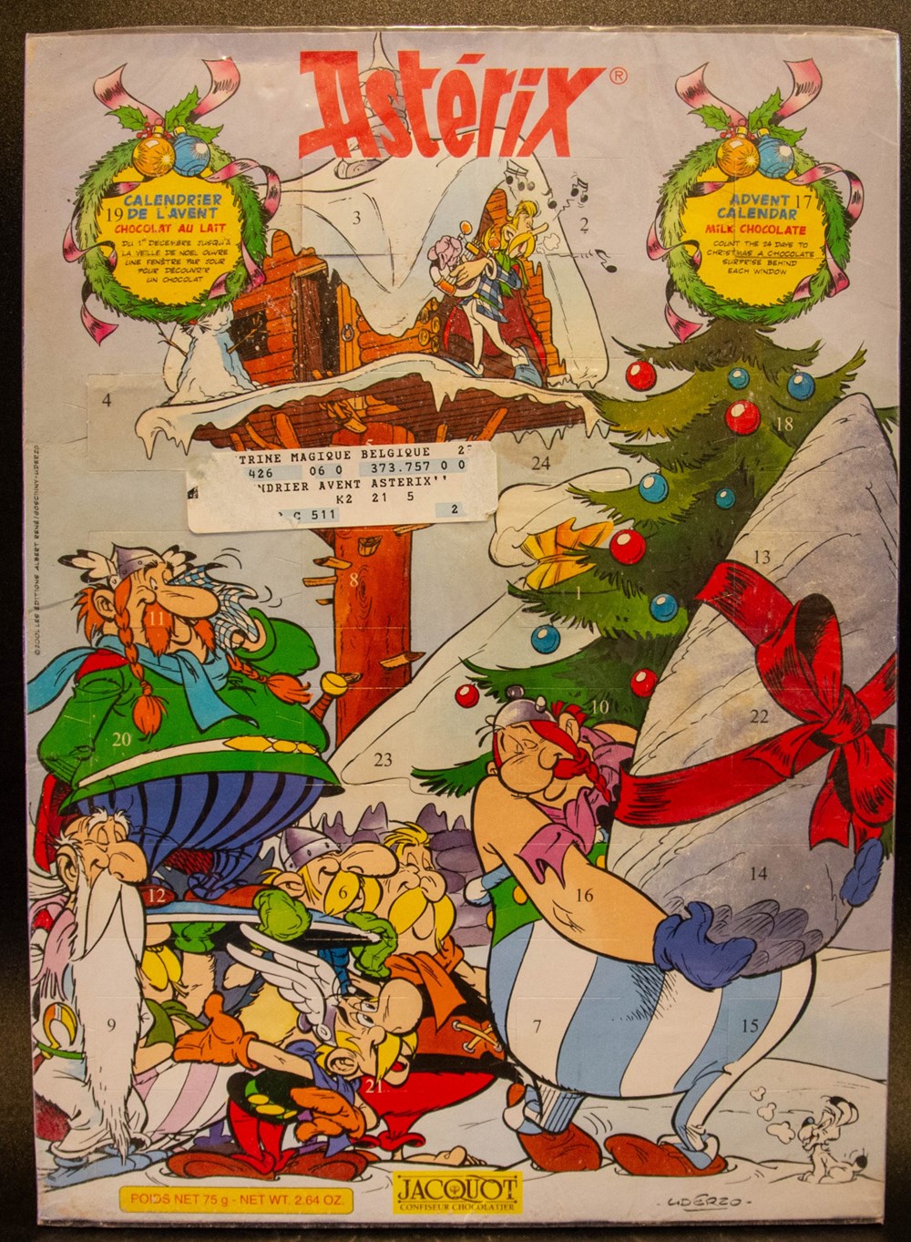 Calendrier de l'avent - 2001 divers calendrier de avent 2001