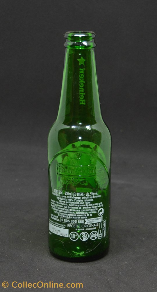 Heineken - Pologne - Blonde - FR - 5% - 25cl art la table argenterie bistrot alimentation bouteille heineken pologne blonde fr 5 25cl