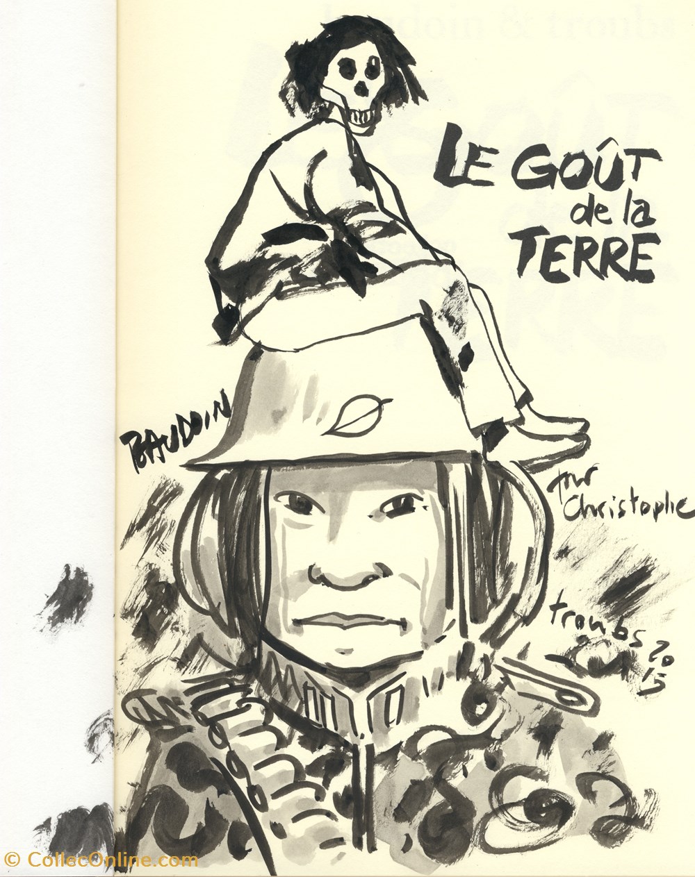Le goût de la terre (Edmond Baudoin & Troub's) divers le gout de la terre edmond baudoin troub s