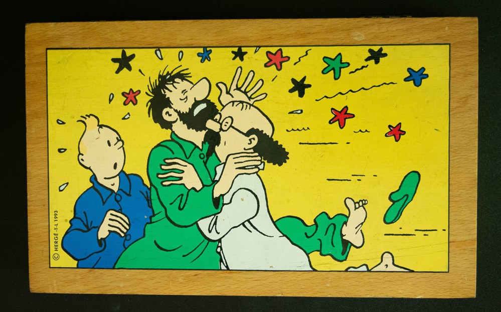 Coffret cubes - 1993 - Tintin, Haddock et Tournesol divers coffret cubes 1993 tintin haddock et tournesol