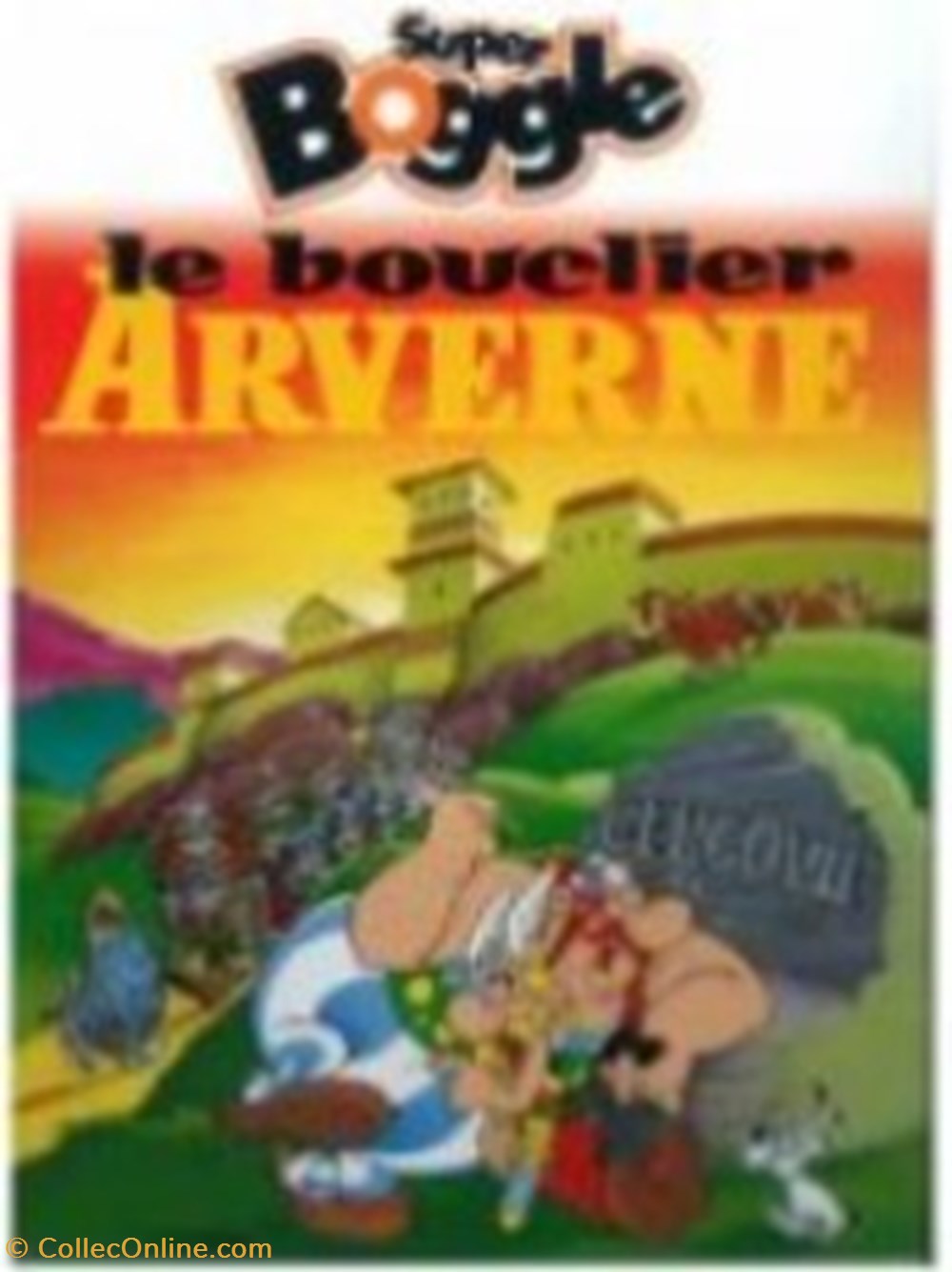 * 32 - Atlas - 2006 - Jeu Astérix - Super Boggle - Le bouclier Arverne jeux de societe jouets 32 atlas 2006 jeu asterix super boggle le bouclier arverne