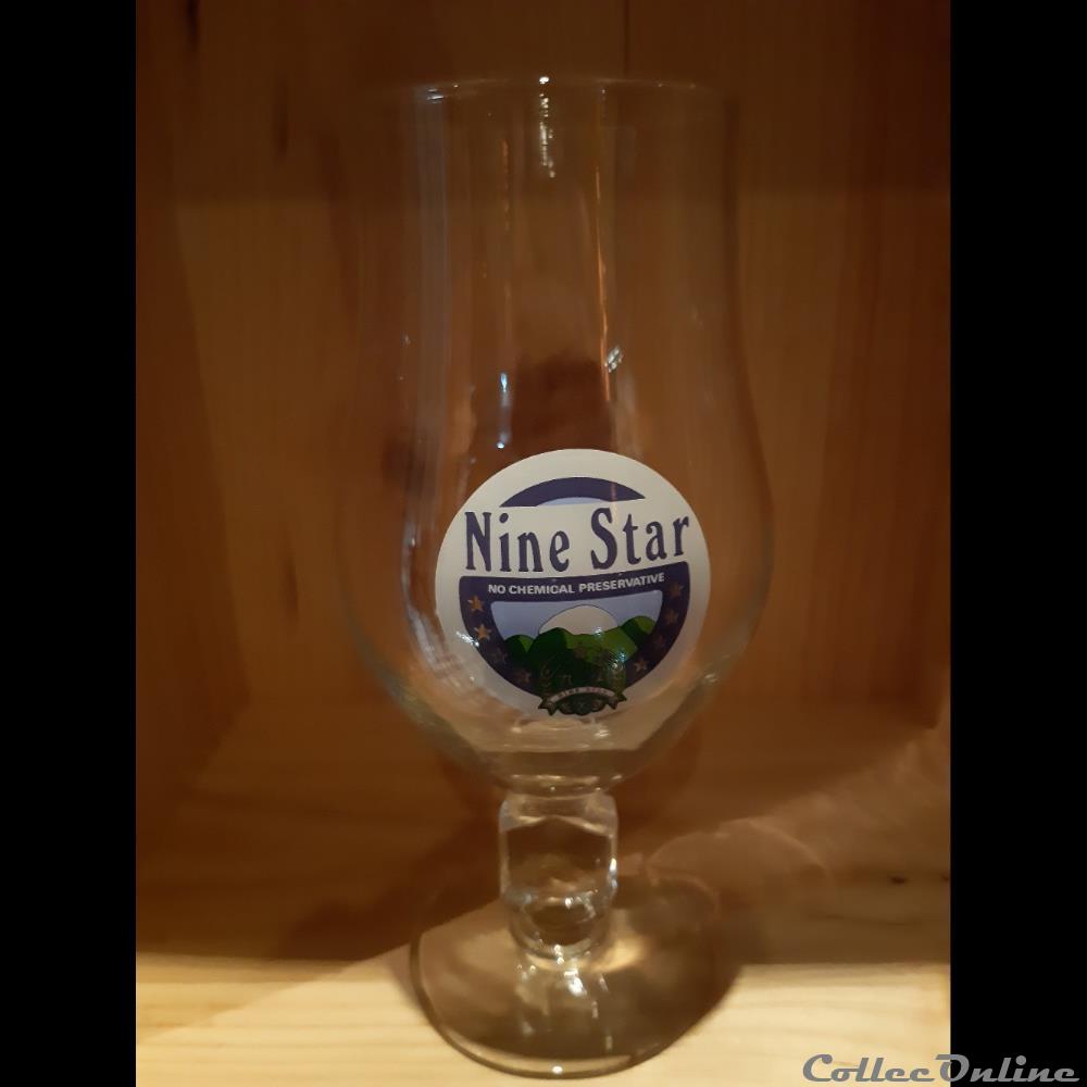 Nine Star bistrot alimentation verre biere nine star
