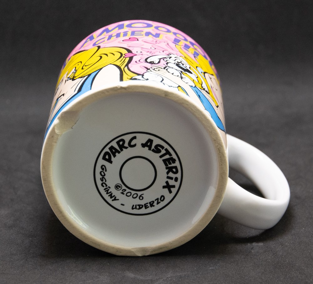art table argenterie service the cafe tasses mugs mug parc asterix 2006 falbala et idefix