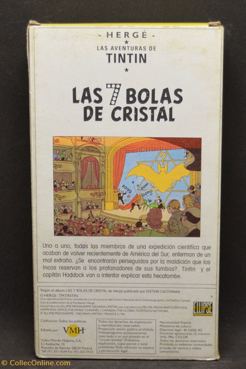 VHS - Ellipse - Espagnol - La 7 bolas de cristal divers film dvd blu ray vhs ellipse espagnol la 7 bolas de cristal