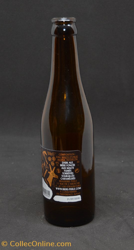 Perle - Black pearl - Ambrée - FR - 6% - 33cl art de table argenterie bistrot alimentation bouteille perle black pearl ambree fr 6 33cl