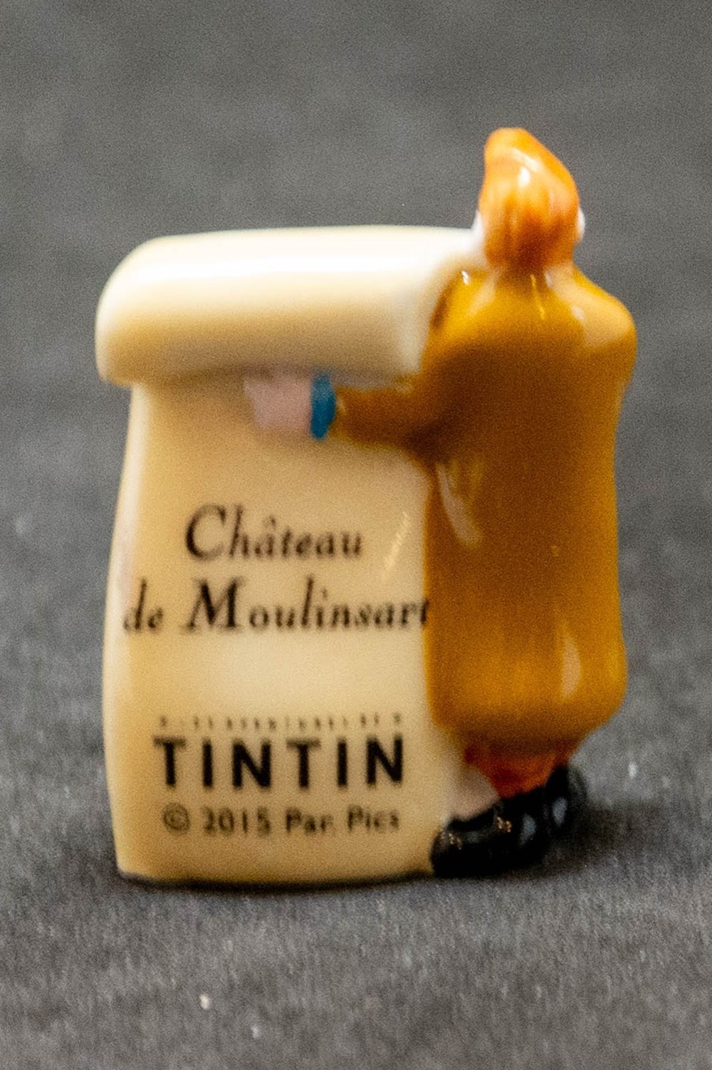 2015 - Série "Quizz" - Tintin divers feves 2015 serie quizz tintin