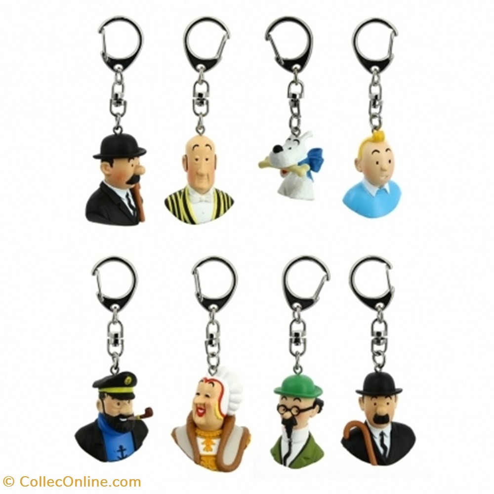 figurine serie buste porte cle 2017