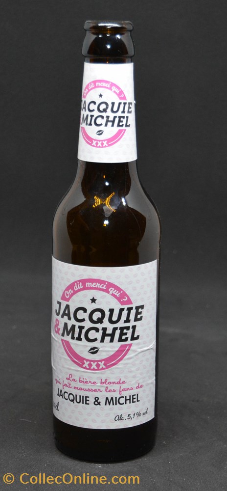 Jacquie et Michel - Blonde - FR - 5,1% - 33cl art la table argenterie bistrot alimentation bouteille jacquie et michel blonde fr 5 1 33cl