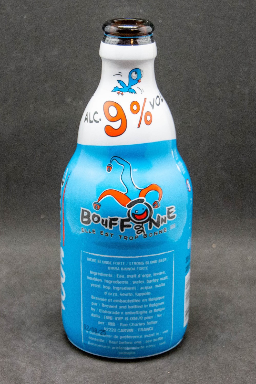 art la table argenterie bistrot alimentation bouteilles bouffonne blonde be 9 33cl