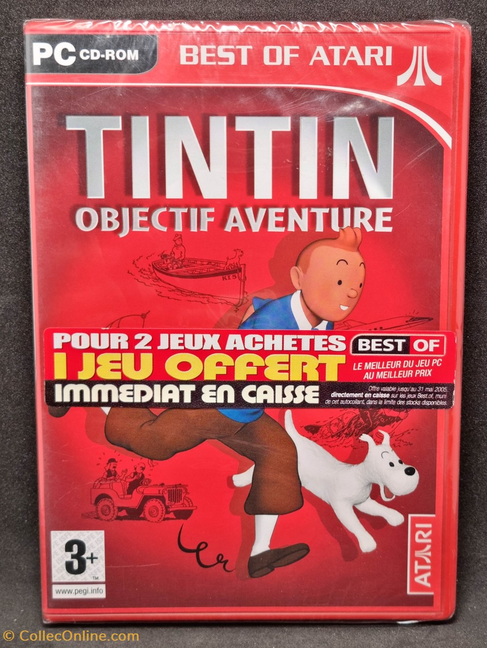 Jeux PC - Tintin, objectif aventure jouets jeux pc tintin objectif aventure