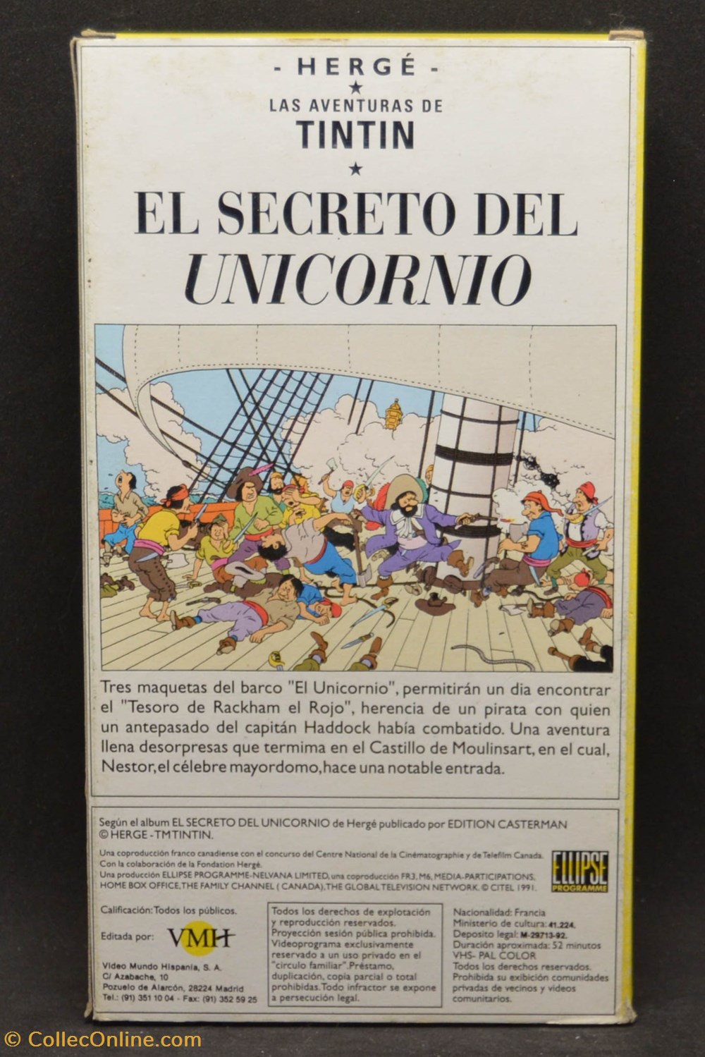 divers film dvd blu ray vhs ellipse espagnol el secreto del unicornio