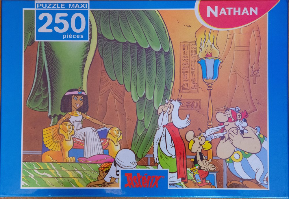 Nathan - 2003 - 250 pièces - Au palais de cléopatre jeux societe jouets casse tete puzzle nathan 2003 250 pieces au palais de cleopatre