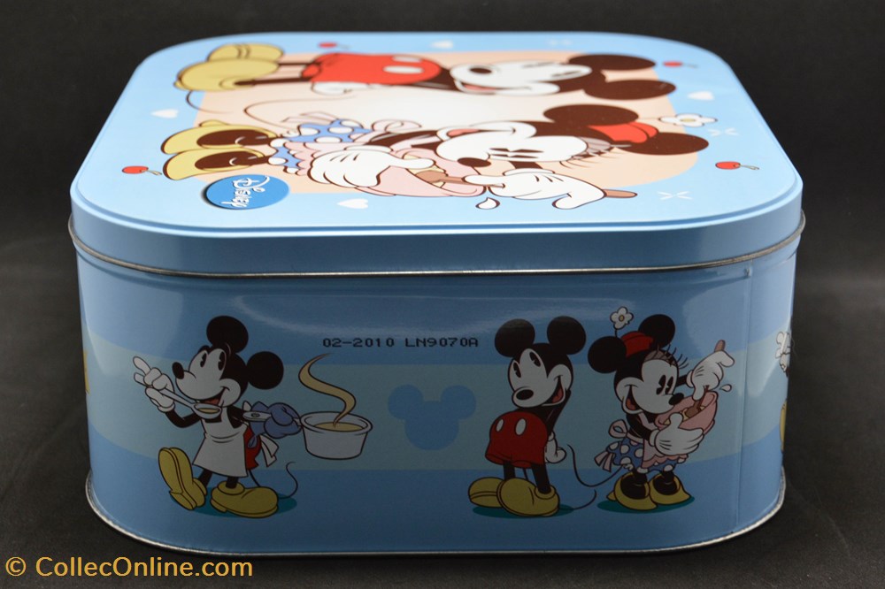 divers boites en tole disney delacre 2010 mickey et minnie