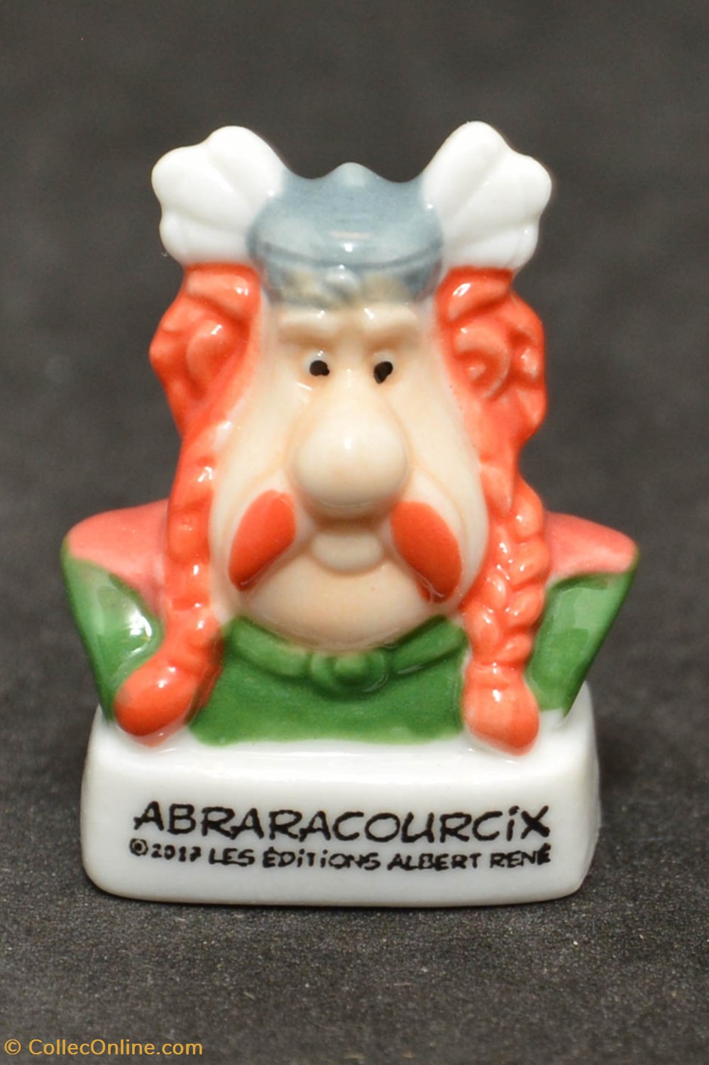 2017 - Série "Buste" - Abraracourcix divers feves 2017 serie buste abraracourcix