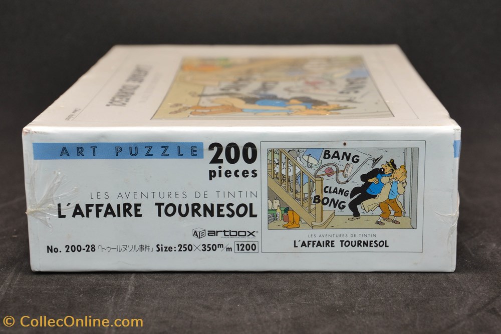 ArtBox - Japon - Années 90 - 200 pièces - L'affaire Tournesol 4 jeux jouet puzzle artbox japon annees 90 200 pieces affaire tournesol