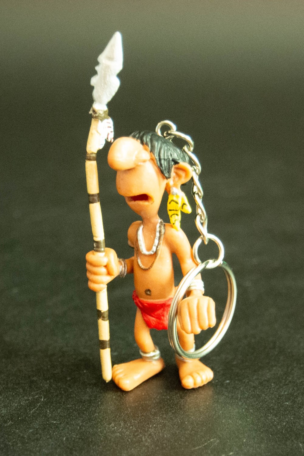 Marsupilami - Porte-clé indien figurines marsupilami porte cle indien