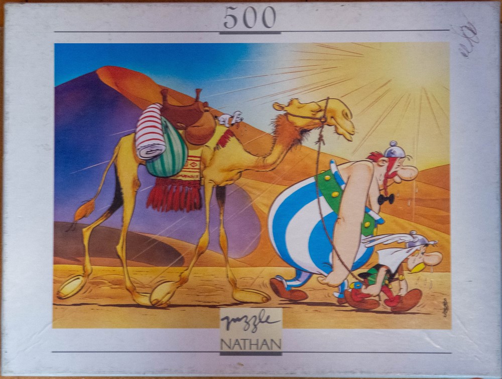 Nathan - 1996 - 500 Pièces - La traversée du desert jeux societe jouets casse tete puzzle nathan 1996 500 pieces la traversee du desert